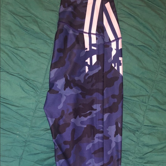 WITH Camo high waist legging Women’s size M blue - Picture 2 of 4